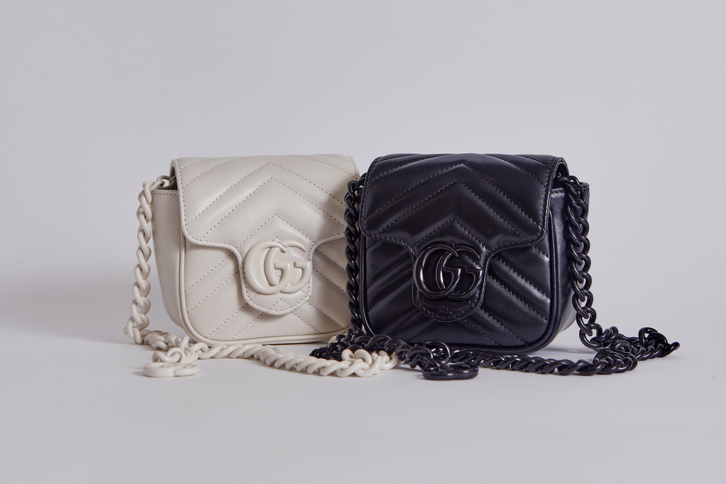 Gucci Marmont Belt Bag - Winter White