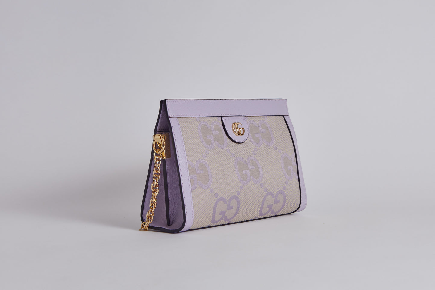 Gucci Ophidia jumbo GG small shoulder bag - Lilac