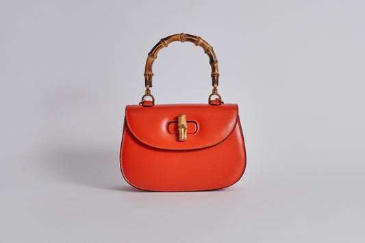 Gucci Bamboo 1947 Mini top handle bag - Orange