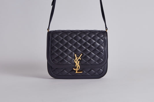 YSL - Solferino  Monogram quilted leather crossbody  bag