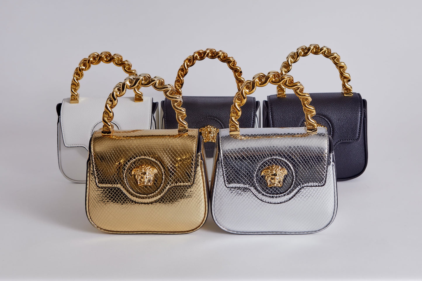 Versace - La Medusa mini bag-Gold