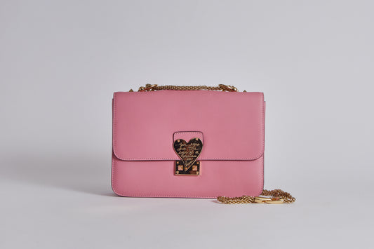 Valentino L'Amour Chain Should Bag Pink