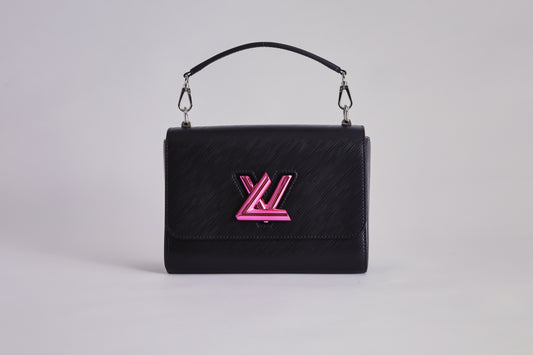 Louis Vuitton Twist MM -  Black/Pink