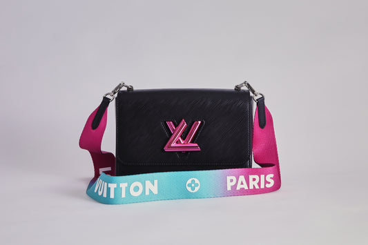 Louis Vuitton Twist MM -  Black/Pink