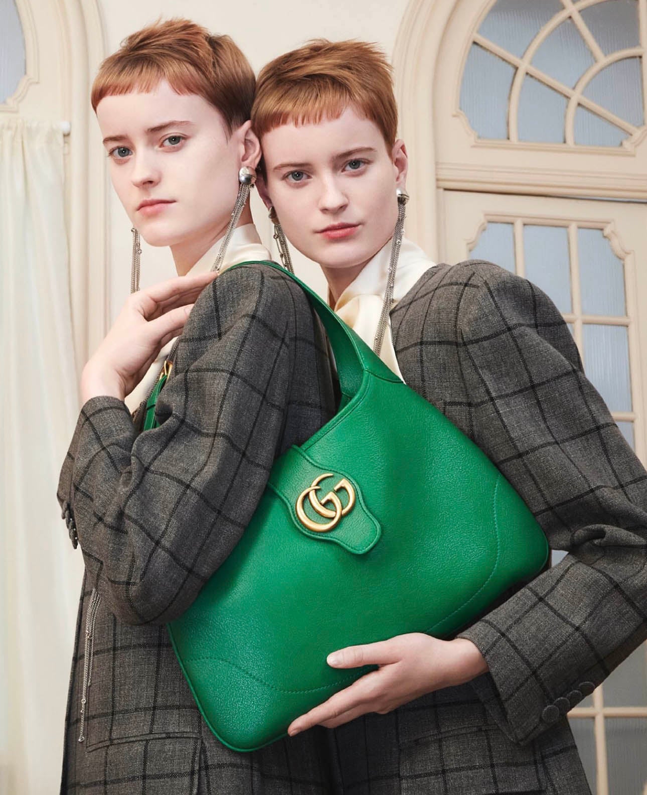 Gucci Aphrodite medium shoulder bag - Green