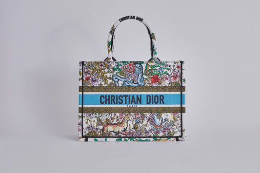 Dior Book Tote White